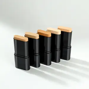 2-in-1 Concealer Stick with BrushWheatShade WaterproofFlawless CoverageHydrating Longwearing Foundation forWomen &Girls Makeup Lightweight Matte
