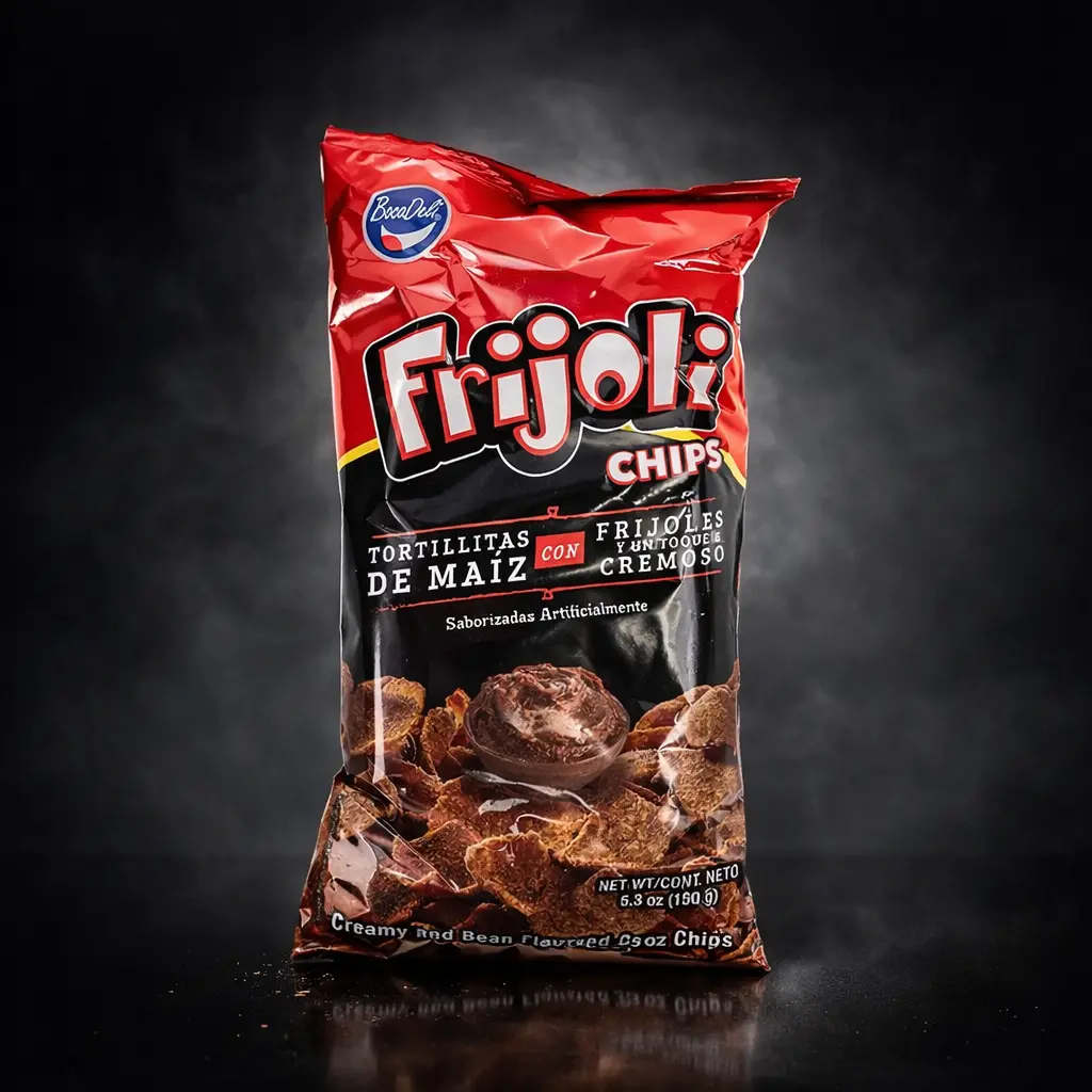 BOCADELI FRIJOLI CHIPS 4.6OZ