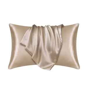 Satin Pillowcase Pillow Cover for Hair Beauty Comfortable Pillow Case Home Decor Cushions Soft and Luxurious