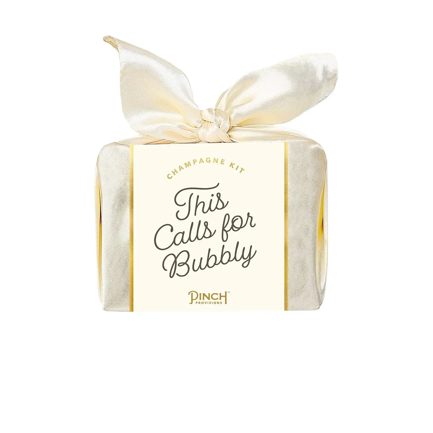 Pinch Provisions Bow Box Champagne Kit in Ivory