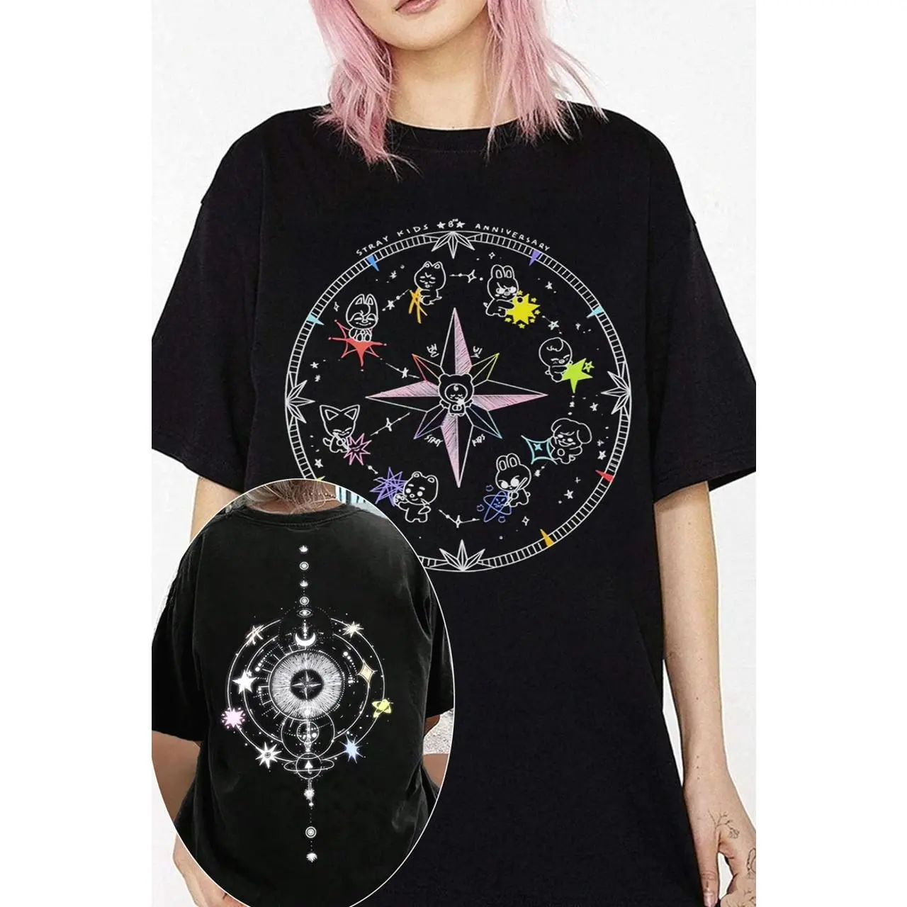 Skz Stay Shirt, Fashion Cotton, Full Colors, Full Sizes, For Men, For Women