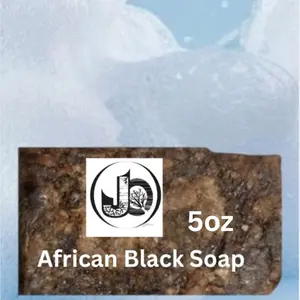 African Black Soap - Natural Cleansing Face and Body Cleanser - Facial Skincare Daily Comfort Skin Repair Facial Cleansing Facial Wash