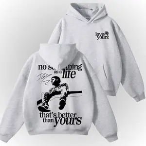 Love Yourz Hoodie, No Such Thing As A Life That's Better Than Yourz Shirt, Vintage Hip Hop Graphic Hoodie, Rap Music Fan Gift