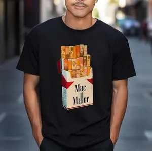 Mac Miller Cigarette Box Vintage T-Shirt