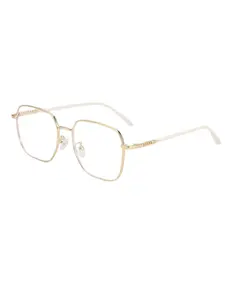 Metal Square Frame Eyeglasses, Fashionable Clear Lenses Eyeglasses for Men & Women, Glasses for Everyday Use, Stylish Square Frames, Square Frame Eyewear