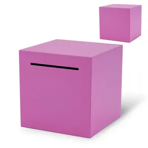 Solid Color Piggy Bank, Coins Saving Box, Home Decor for Living Room, Bedroom, Office, School