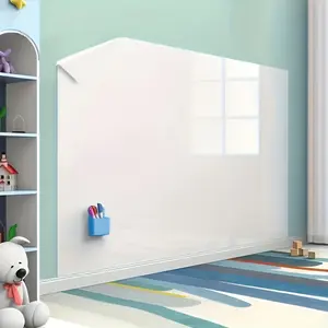 Static Whiteboard Sticker | Removable and Wall-Friendly Dry-Erase Board, Suitable for Home, Office, and Teaching, Portable, Ideal for Presentations, Brainstorming, and Project Planning, Portable Wipeable Board