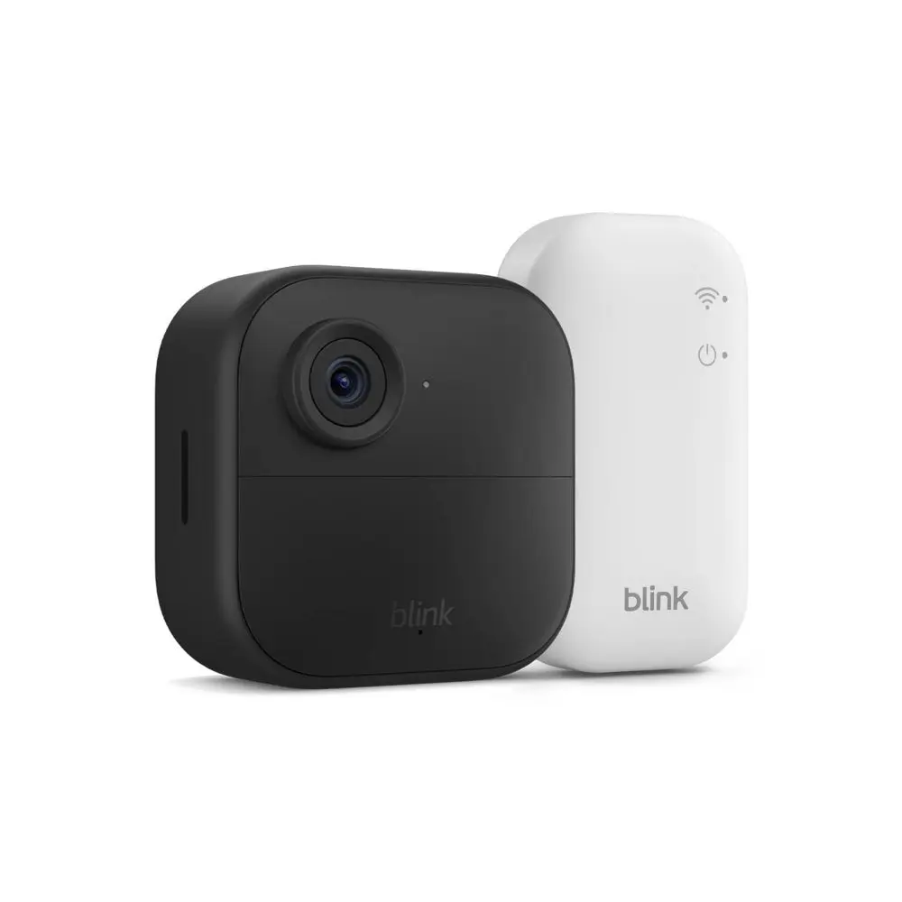 Blink Outdoor 4 Wireless Smart Security Camera 2 Year Battery Life 1080p HD Two-Way Talk Sync Module Core Included - 1 Camera System