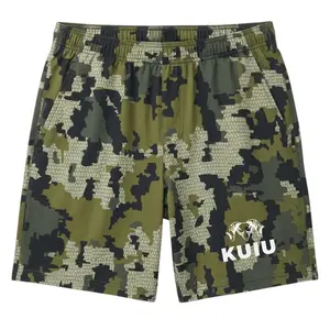 Kuiu Gila LS Verde Trunks Short Men, Camo Outdoor Gear, Lightweight Sport Shorts, Tactical Wear, Men Activewear