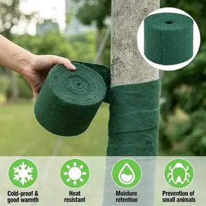 2-Pack 65 Ft Winter-Proof Tree Protector Wraps, Tree Trunk Protection, Trunk Guard for Shrub & Plants, Antifreeze Bandage, Warm Keeping & Moisturizing