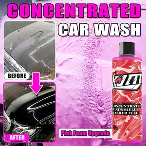 High Concentration Foam Car Wax 1:100, Neutral Ph Formula, Safe for All Paint Finishes, Universal Car Surface Protection