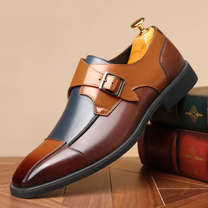 Men's new business casual leather shoes.52097 Men's new business casual leather shoes.52097