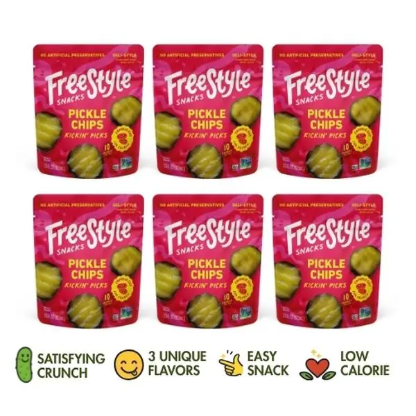 Kickin' Picks Pickle Chips