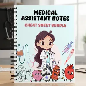 Medical Assistant Notes Bundle – Easy Study Guide for Everyday Learning