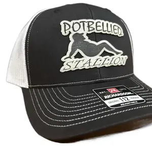 PotBellied Stallion Snapback Richardson 112 Hat, Lightweight Feel, Moves with You, Cool Colors, Brighten Up Your Look