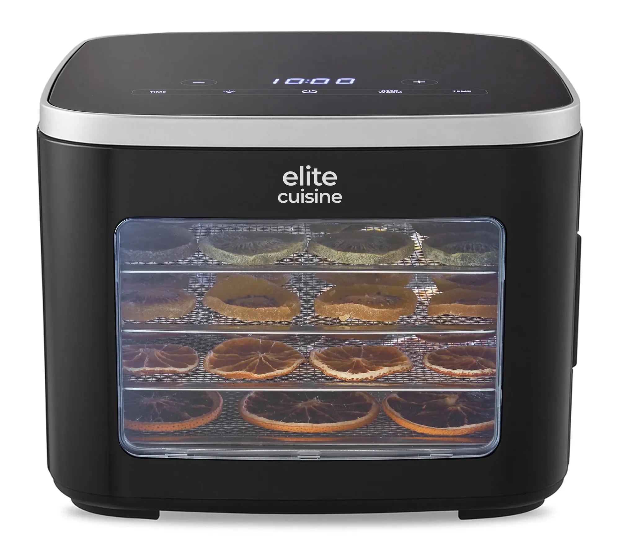 Elite Cuisine 5-Tray Stainless Steel Digital Food Dehydrator Elite Cuisine 5-Tray Stainless Steel Digital Food Dehydrator