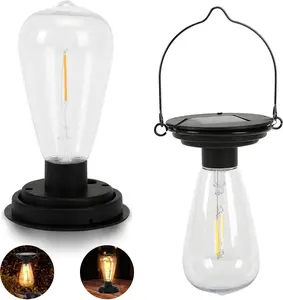 Replacement Solar Light Tops-Solar Light Bulbs for Outside-Solar Lanterns Outdoor  2 Pack,One Thing, Three Uses, Multifunctional Size Conversion Or Personalized Hanging