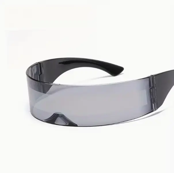 1 pcs New Punk Future Sense One-Piece Sunglasses Disco Sunglasses Personality Sunglasses