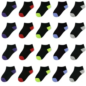 TPHON 20 Pairs Toddler Ankle Socks Set, Low Cut for Boys & Girls (0-14 Years Old) Cute Ruffle cute sock Babies Baby Clothing