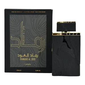Ramaad Al Oud by Lattafa perfume for unisex  EDP 3.3 / 3.4 oz New in Box