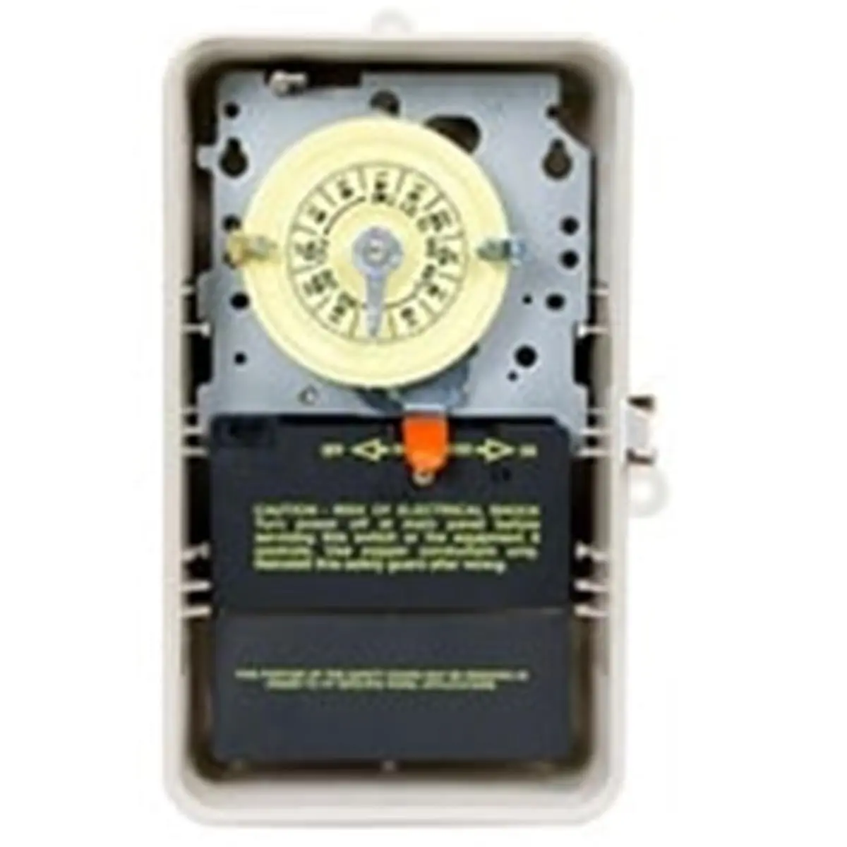 212 MAIN Industrial Time Switch, Heavy-Duty Mechanical, 12 On/Off Operations, DPST Control, 208-277V 60 Hz Clock Supply for Commercial Lighting & Motors