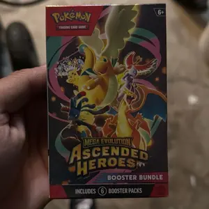 Ascended Heroes Mega Evolution Booster Pack, 6 Units Included