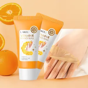 Vitamin C Hand Wax 50g,Moisturizing & Nourishing Formula, Gentle Exfoliating Balm for Dry Hands