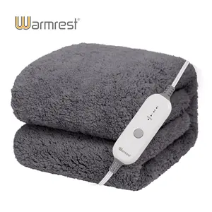 The Valentine's Day Gift Warmrest Wearable Heated Blanket Electric Throw -Soft Flannel Heated Shawl, 4H Auto Off & 3 Heating Levels & Over-Heat Protection, Machine Washable Heat Throw Wrap Gifts for Women Men