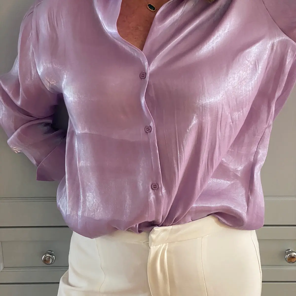Iridescent Purple Top