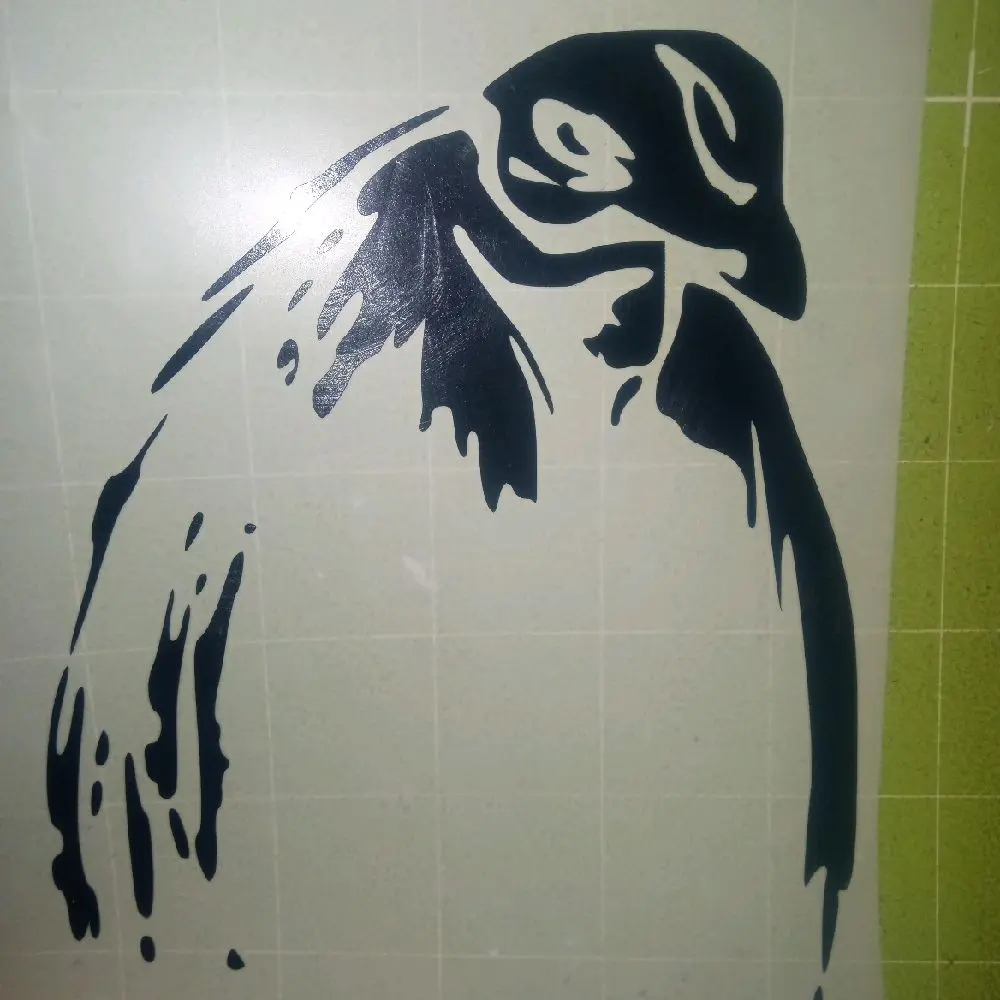 Gamefowl Gamecocks Head Car Sticker - Gallo Head Design, Rooster Head Style, Ideal for Decoration on Vehicles, Car Sticker decals for cars or trucks