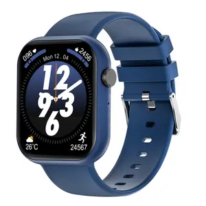 Aolon FOOM LITE Smartwatch with calculator function, IP68 waterproof, Bluetooth calling, unisex design, 1.83-inch wearable display, adjustable strap, compatible with iOS and Android.