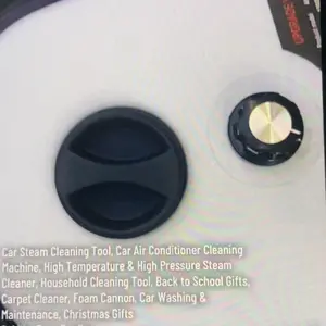 Handheld High-Temperature High-Pressure Steam Cleaner for Car Air Conditioner & Household, Car Wash & Home Cleaning Tool, Pressure Cleaning Tools #GLOBAL PICKS