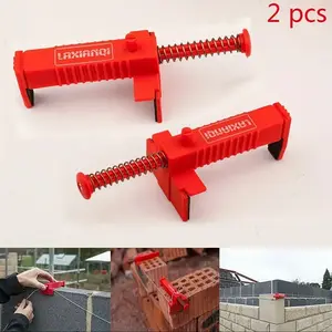 Brick Wall Line Laying Tool, Brick Wall Construction Frame, Brick Wall Line Fixed Bracket, Positioning Line Clamp Clip
