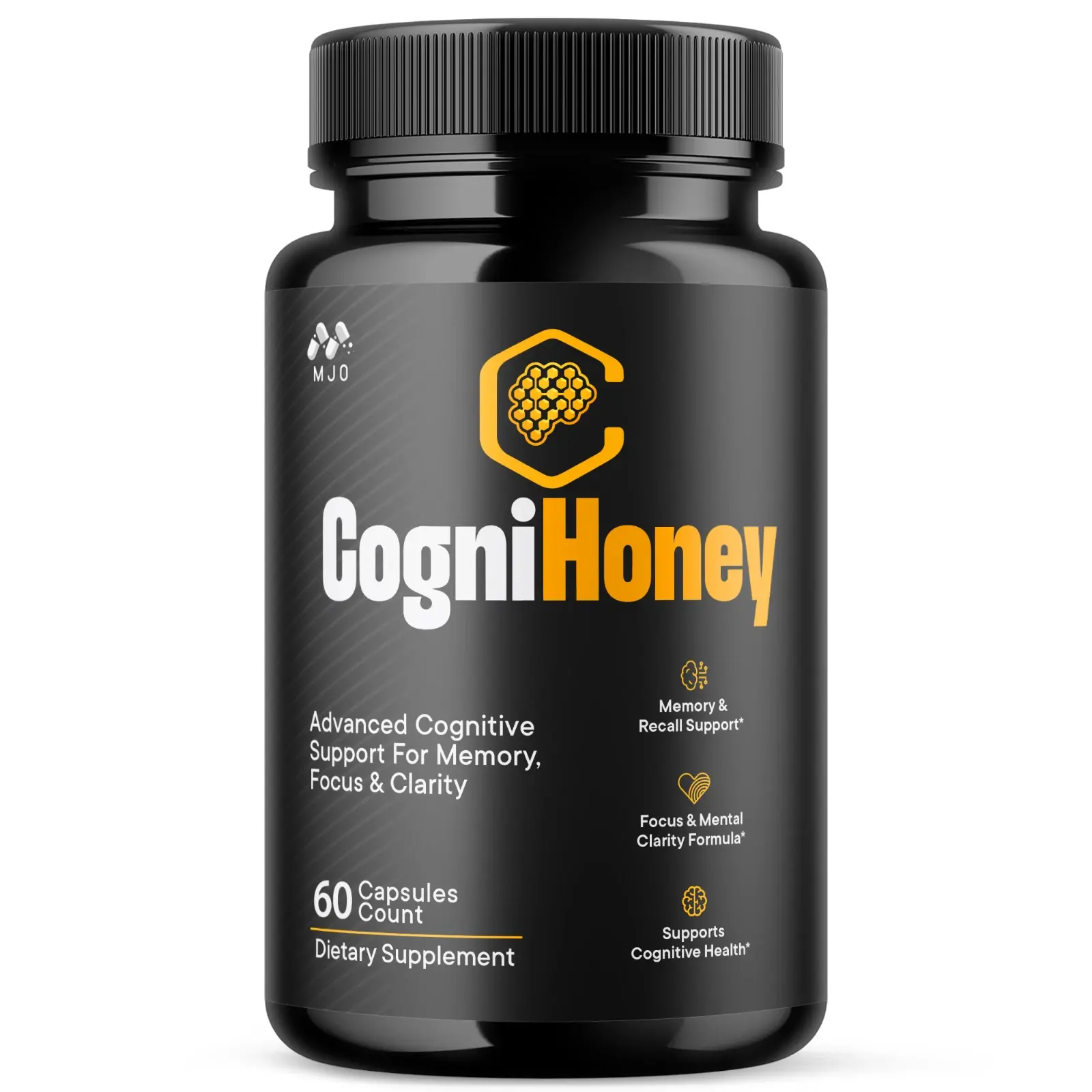 CogniHoney Advanced Brain Support Supplement Cogni Honey 60 Capsules