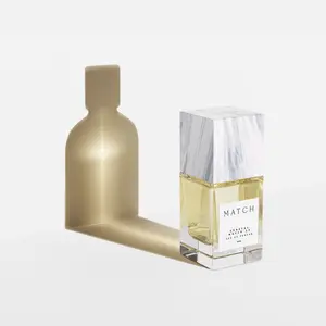 Cenetal Match 33 Perfume – Woody Musk Fragrance with Sandalwood & Leather – Long Lasting Elegant Scent