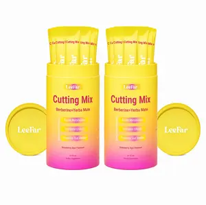 2 Piece LeeFar Cutting Drink Mix – | FG Strawberry Açaí Flavor – | (30 Servings)
