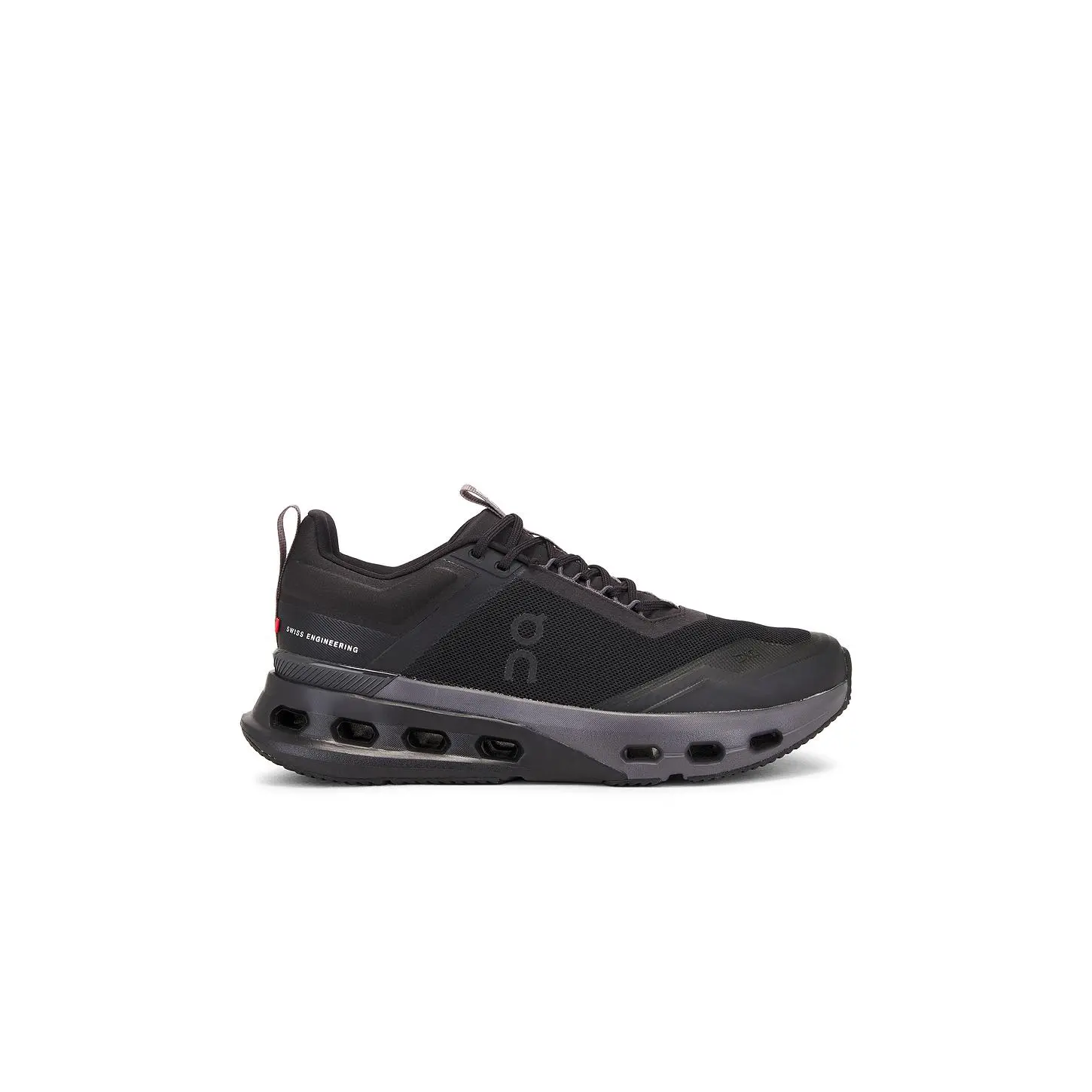 On Cloudnova X Sneakers in Black & Eclipse