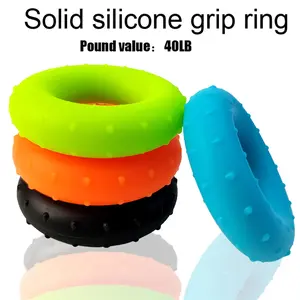 Silicone Ergonomic Grip Strength Trainer, Convex Point Wrist Strengthener, Hand Muscle Exercise Tool, Arm Relaxation Grip Circle, Hand & Wrist Training, Hand Grip Exerciser, Forearm Strengthener