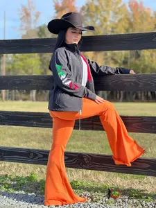 ARIAT JACKETS  FOR WOMEN CLASSIC TEAM MEX BLACK SOFTSHELL BRAND JKT 10043057