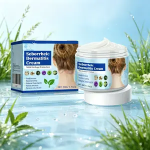 TrueRelief Seborrheic Dermatitis Cream 50g – Natural Herbal Formula with Honeysuckle, Dandelion, Sophora & Phellodendron – Soothes Itching, Reduces Tinea Capitis, Moisturizes & Supports Scalp, Face & Body Care