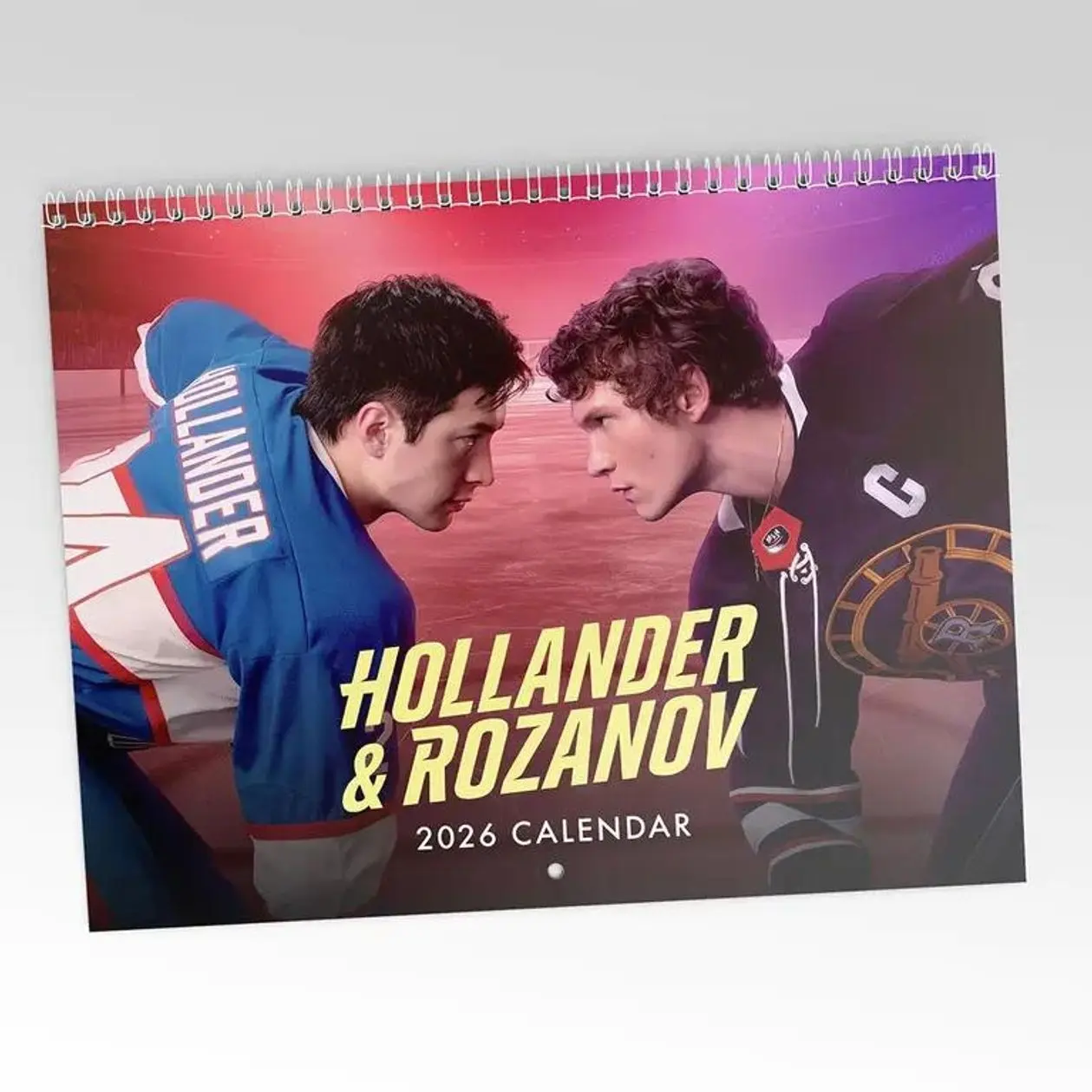 Heated Rivalry 2026 Wall Calendar Planner, Spicy Romance Photo Calendar ...