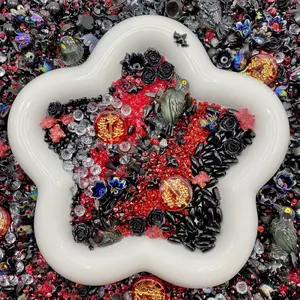 Phantom Bling -  Kosbling Mix, with Glitter, Mini Stones/Minerals for Journals, Frames, Mirrors & DIY Crafts