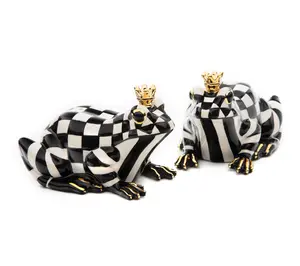 MacKenzie Childs Salt and Pepper Set