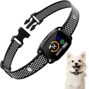Waggytag AI Anti-Bark Collar – Vibration Only | Smart Detection, Waterproof, Fast Charging, 6 Sensitivity Levels