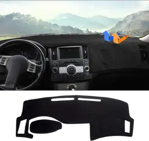 KUST Dashboard Cover Mat for 2003-2008 Infiniti FX35/ FX45/ FX50 1st Gen (S50) Accessories Dash Cover Suede Dash Mat Sunshade Glare UV Rays Protector
