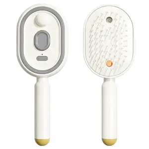 Spray Air Cushion Massage Comb Self-Cleaning Anti-Tangle Essential Oil Mist Hair Care Comb Anti-Static Volumizing Aromatherapy Comb