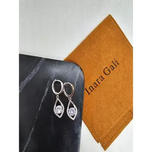 White Drop Earring