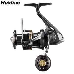 Huidiao ZY Waterproof Spinning Reel 2000-7000 Zero Play Design 6+1 Stainless Steel Bearings Corrosion Resistant 18kg Max Drag Fishing Gear Saltwater Fishing Reel