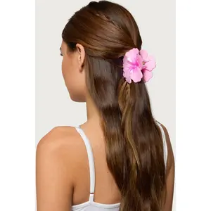 Hibiscus Flower Claw Clip
