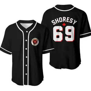Shoresy Letterkenny Irish Shoresy 69 Graphic Baseball Jersey